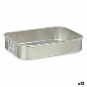 Posuda za Pecenje O 18 cm Srebrna Aluminij (12 kom.)