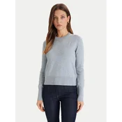 Guess Jeans Pulover W4BR83 Z3HO2 Svetlo modra Regular Fit