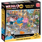 Jumbo - Puzzle Wasgij: Original 46 - Ludilo srednjeg prolaza! - 1 000 dijelova