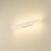 SLV LED stenska svetilka za kopalnico One Linear, 52 cm, bela, kovina, CCT - Kopalnica - Sodobni - Aluminij