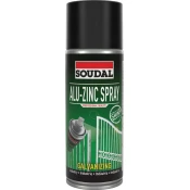 shumee SOUDAL ALU-CINK 98% SIJAJNI CINKOV PREMAZ V SPREJU 400 ml