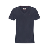 Tommy Jeans Majica TJM ORIGINAL JERSEY V NECK TEE, modra