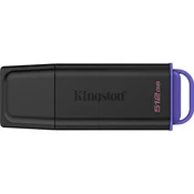 Kingston DataTraveler Exodia/512GB/USB 3.2/USB-A/Črna