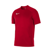 NIKE Funkcionalna majica  rdeča / češnjevo rdeča / bela