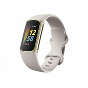 FITBIT Charge 5 Lunar White Soft Gold Stainless Steel (FB421GLWT) OUTLET