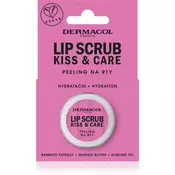 Dermacol Kiss & Care piling za usne od bambusa parfemi Red Fruit 12 ml