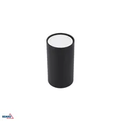 Vgradna točkovna svetilka GU10 Bemko črna, aluminijasta BM-C23-DLU-R-GU10-150-BL