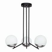 Jupiter 1723 - Luster na šipci SANTA 3xE14/40W/230V hrom