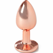 PENTHOUSE Secret Play - Butt Plug De Metal Ouro Rose Tamanho Pequeno 7 Cm, (21241952)