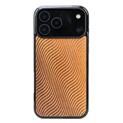 shumee Lesen ovitek Bewood za iPhone 17 Pro Max WAVES MERBAU