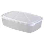 Plasticna posuda Frigo Linea 1l, Bela