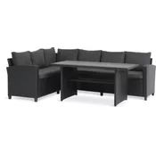 Lounge baštenska garnitura AGERMOSE 6os. prostor za odlag.