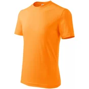 Dječja jednostavna majica, mandarinski, 134 cm / 8 godina