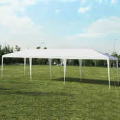 Šotor za zabavo 3 m x 9 m, vodoodporen zunanji paviljon – bel