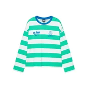 Pull&Bear Majica STWD safir / meta / bela