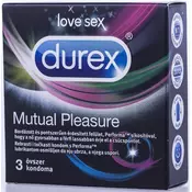 Kondomi Durex Mutual Pleasure rebrasto tackasti kondomi