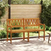 Zunanja klop Naravna 150 x 55,5 x 90 cm Masiven les akacije