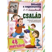 Bölcsitől a nagycsoportig 2-5 éveseknek: Család 48 db matricával