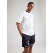 Majice New Era Pinstripe OS Tee UNISEX Optic White/ Navy S