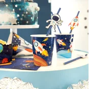 PartyPal Papirnati lončki KOSMOS Stars Party 220 ml 8 kosov