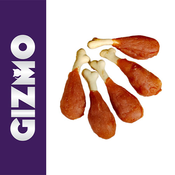 Gizmo – Poslastica za pse zeciji batak i kalcijum koska 500g