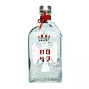 Poklon set Flaša Srbija i ukrasna kutija, 700 ml, Crne boje