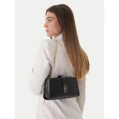 Tommy Hilfiger Ročna torba Th Libre Chain Crossover AW0AW18614 Črna