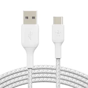 Belkin BOOST CHARGE™ USB-C/USB-A kabel, 1 m, bel - trpežen