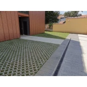 Oblak travna plošča 60x40x8, cementno siva