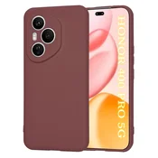 Silikonski ovitek Techsuit SoftFlex za Honor 400 Pro - temno rdeč