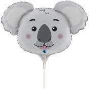 Grabo Folija balon KOALA medvedek živali rojstni dan 35 cm