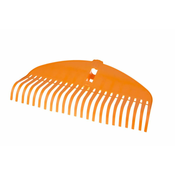 Plastične grablje z ventilatorjem 23 zob