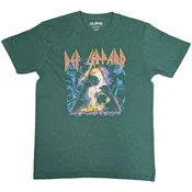 Def Leppard Hysteria Album Art Green XL Majica