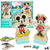 Figurice Disney 54 Dijelovi 4 kom. 11,5 x 17,5 x 1,2 cm