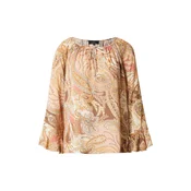 monari Bluza  kremna / umbra / oranžna / breskev