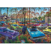 Art puzzle - Puzzle Avtomobilsko pokopališče - 1 000 kosov