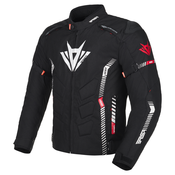 RSA Rider motociklisticka jakna crno-bijelo-crvena