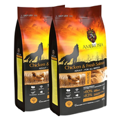 Ambrosia Adult All Breeds Chicken & Fresh Salmon 2 x 12 kg