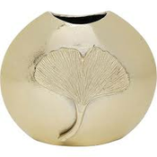 KARE Vaza Ginkgo Leaf, 25cm, Braon