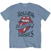 The Rolling Stones Europe 82 Tour Stone Blue XL Majica
