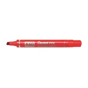 Pentel marker permanentni N60PK, rdeč