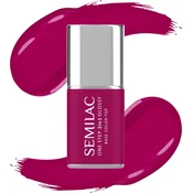 Semilac One Step Glossy 3v1 hibridni lak za nohte S690 koralno roza 7 ml