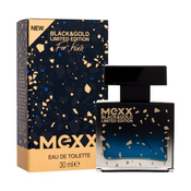 Mexx Black & Gold Limited Edition 30 ml toaletna voda za muškarce