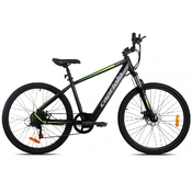 CAPRIOLO Elektricni bicikl E-Bike Volta 1.0 27.5 Crno-Zeleni