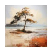 Canvas Slika na platnu Pored Dunava, 50 x 50 cm