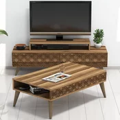 Hanah Home Set TV komoda i klub sto City, Orah
