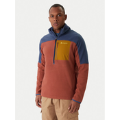 Cotopaxi Flis Abrazo Fleece Half F20471M53 Rjava Regular Fit