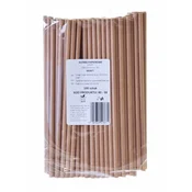 NARAVNE KRAFT papirnate slamice 200x6mm/100 kosov