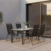 Gardenson VRTNA GARNITURA aluminij antracit črna