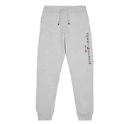 TOMMY HILFIGER Hlače mornarska/svetlo siva/ognjeno rdeča/bela